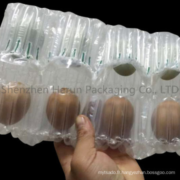 Coussin gonflable incassable pour l’emballage des oeufs